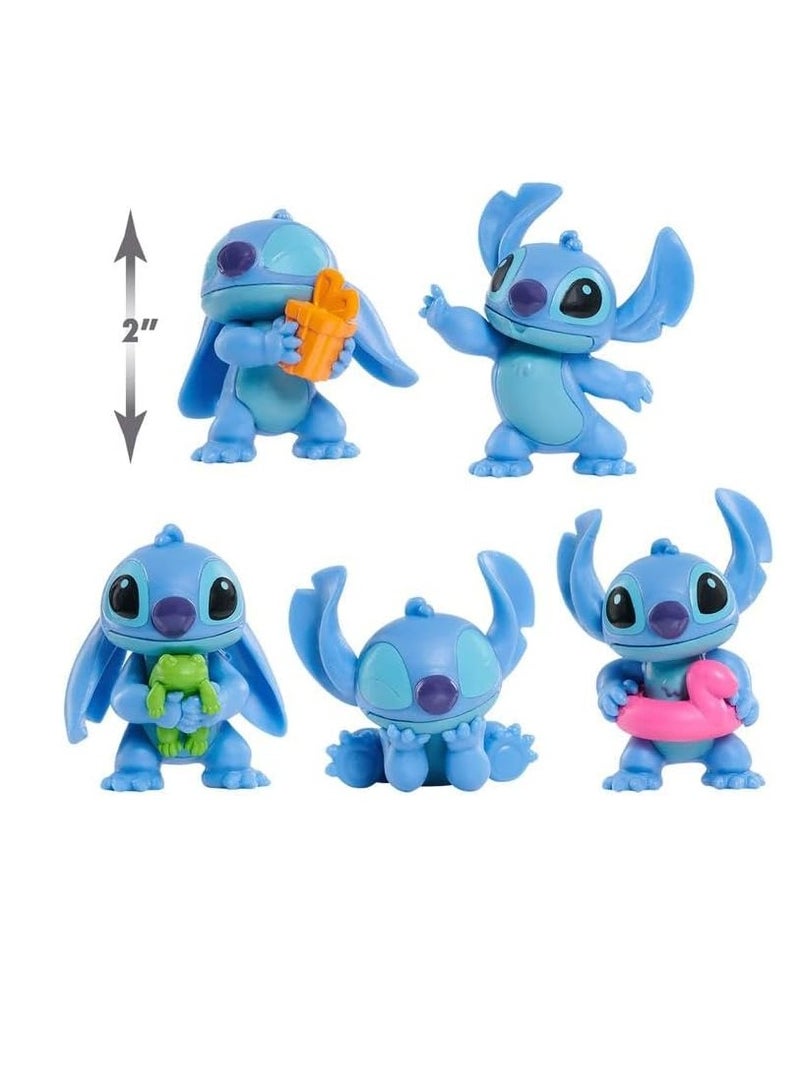 Disney Stitch 5 Pack Figures Deluxe Packaging - Image 4