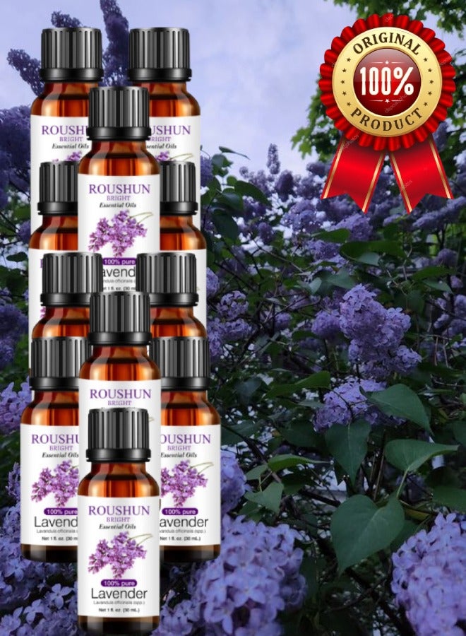 ROUSHUN 11 Pieces Lavender Essential Oil 30ML - Image 1