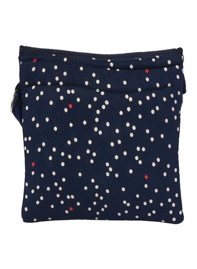 Coco Candy Women's Casual Lightweight Stylish Handbag | Polka dot Blue & White Sling Bag for Women - Perfect for Daily Use - Image 5