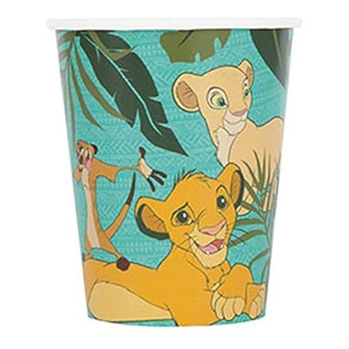 Birthday Express Lion King Party Supplies 9oz Paper Cup for 16 - Image 1