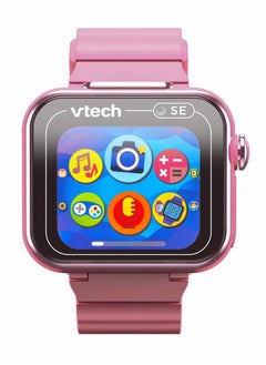 vtech KidiZoom Smartwatch SE Bilingual - Pink | Dual Camera | Fitness Activity Tracker | Included music Games | Great Gift for Age 6+ Kids Teens  - Image 2