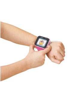 vtech KidiZoom Smartwatch SE Bilingual - Pink | Dual Camera | Fitness Activity Tracker | Included music Games | Great Gift for Age 6+ Kids Teens  - Image 5