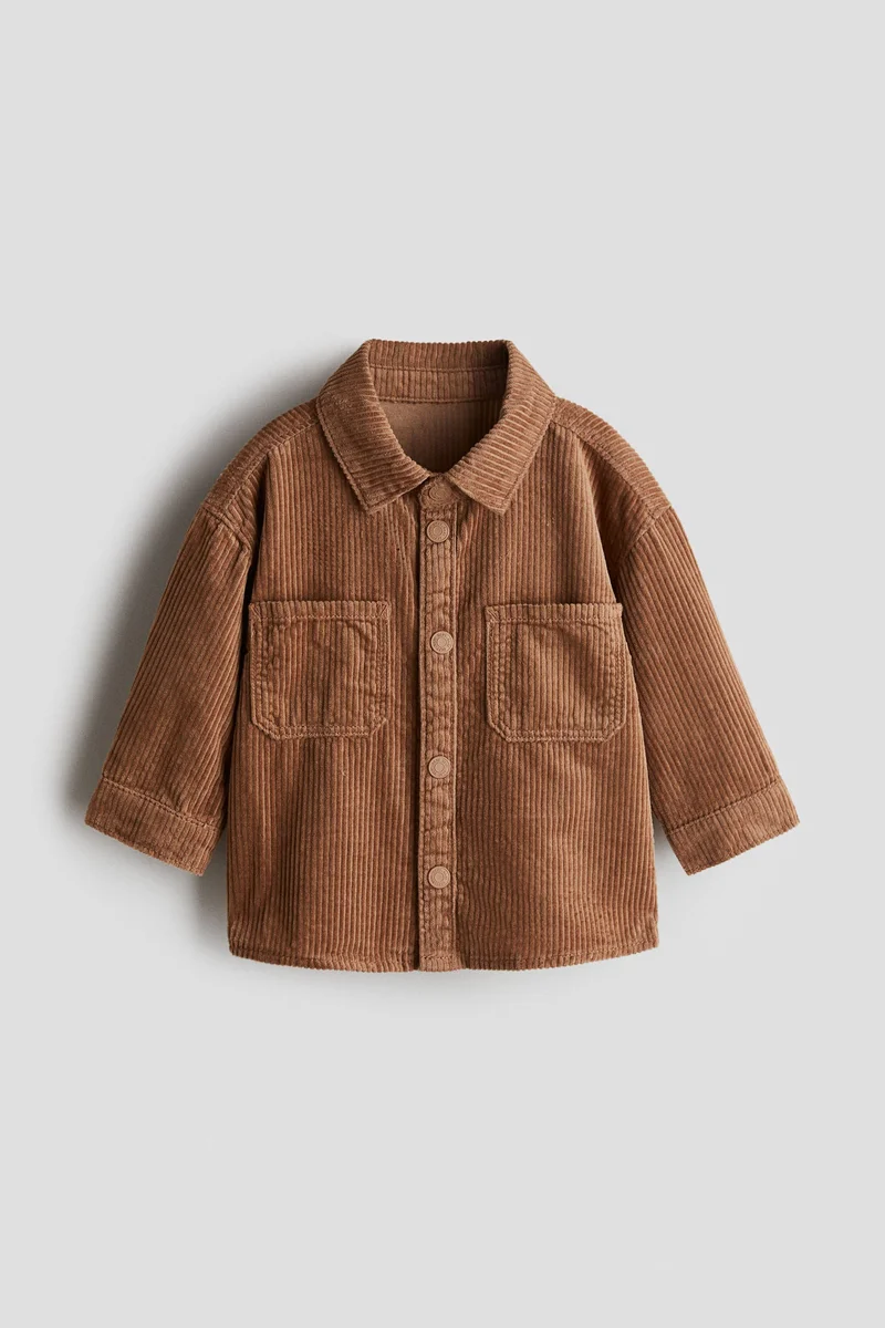 H&M Cotton corduroy shirt