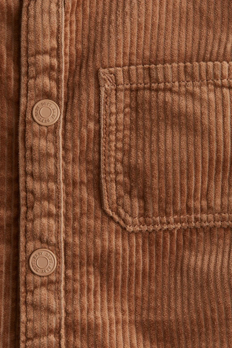 H&M Cotton corduroy shirt