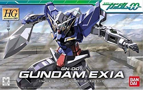 BANDAI SPIRITS Bandai Hobby #1 Gundam EXIA HG, Bandai Double Zero Action Figure  - Image 3