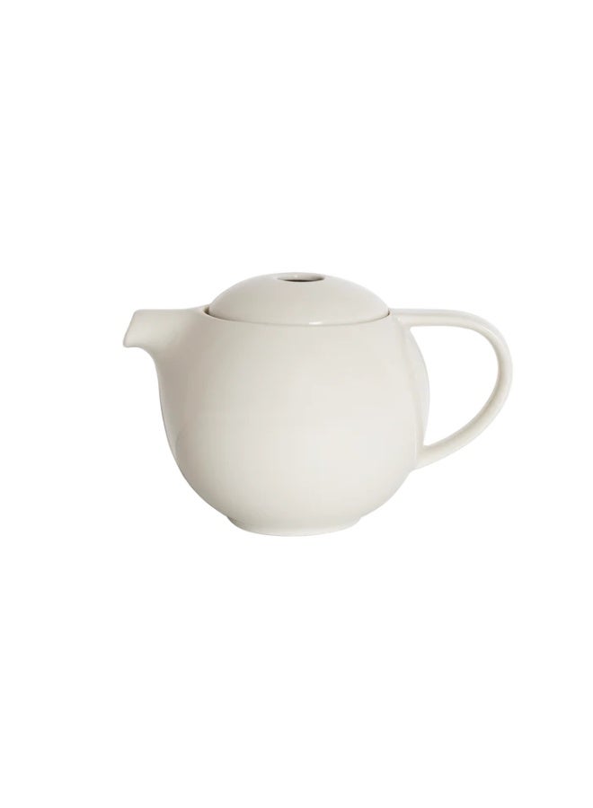Loveramics Pro Tea 600ml Porcelain Teapot With Stainless Steel Infuser Beige