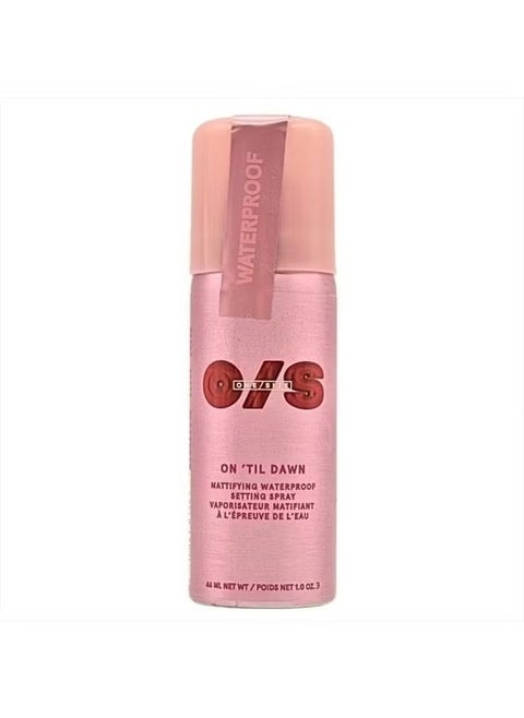 One Size On 'Til Dawn Mattifying Waterproof Setting Spray 1 Oz