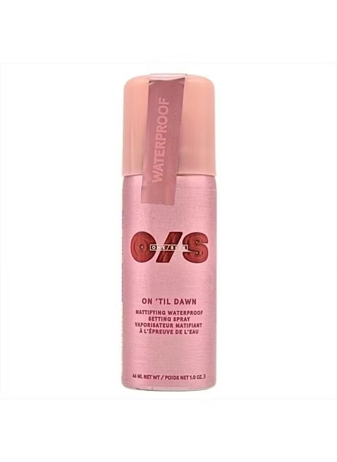 One size One Size On 'Til Dawn Mattifying Waterproof Setting Spray 1 Oz  - Image 1
