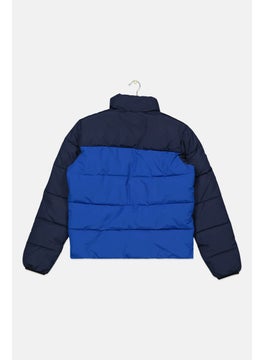 O'NEILL Kids Boy Two Tone Puffer Jacket, Blue  - Image 2