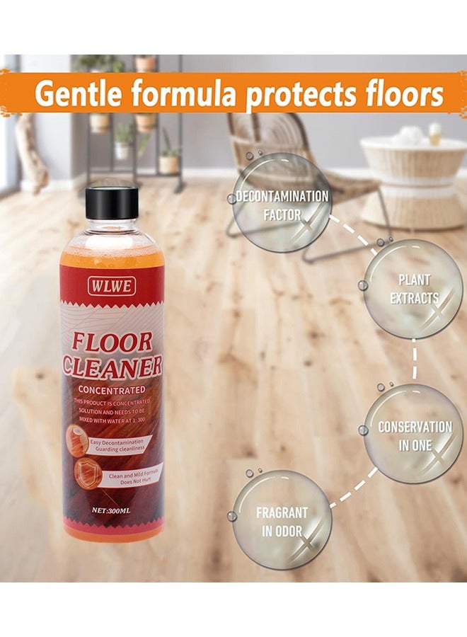 WILLIAM WEIR Concentrated Floor Cleaner Multipurpose Liquid Cleaner for Wood Laminate Vinyl Bamboo Hardwood Cleaning Mopping - Image 4