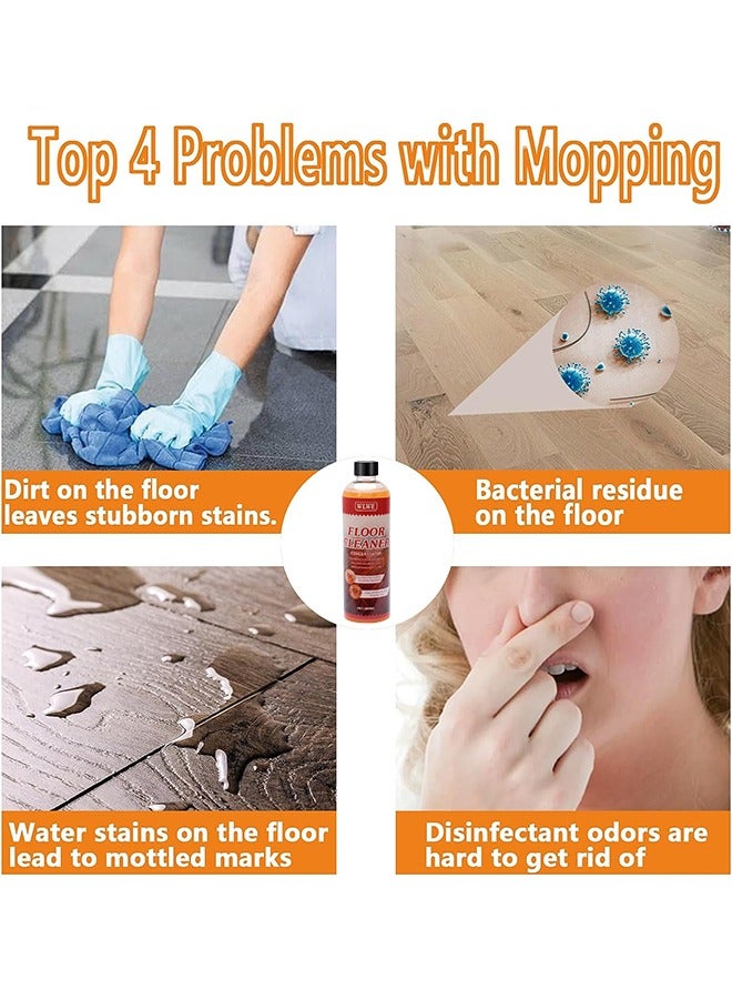 WILLIAM WEIR Concentrated Floor Cleaner Multipurpose Liquid Cleaner for Wood Laminate Vinyl Bamboo Hardwood Cleaning Mopping - Image 3