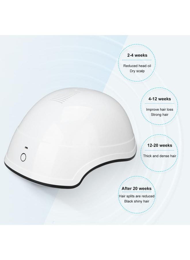 Arabest - Laser Hair Growth Helmet Professional Low Energy Infrared Light Hair Loss Treatment Hair Growth Cap - Image 1