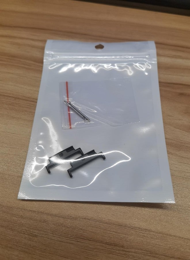 Ymiko Metal Watch Band Adapter Stainless Steel Connection Adapter Replacement for Smartwatches with 18-22mm Connectors (1 Pair) - Image 5