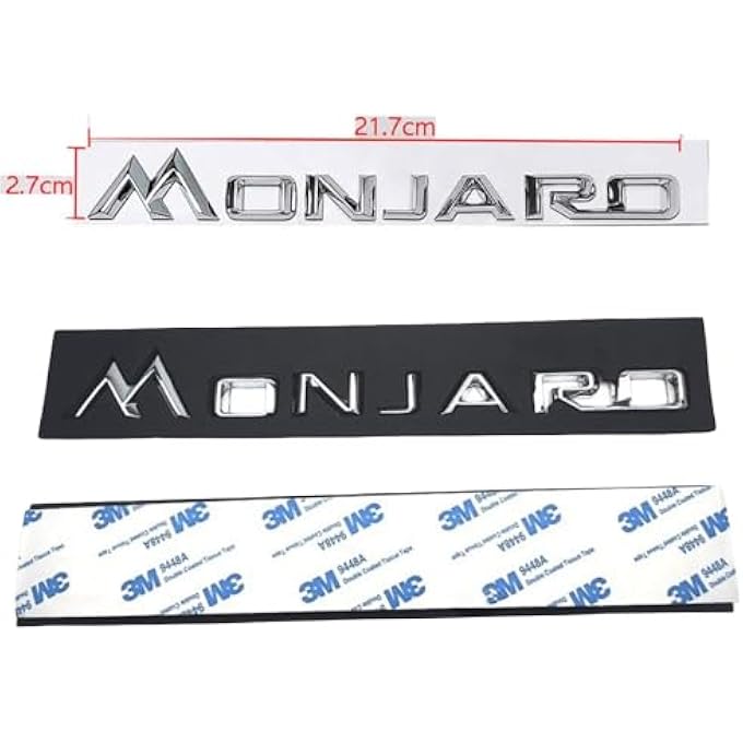 ريحني شعار الصندوق الخلفي ثلاثي الأبعاد ثلاثي الأبعاد، ملصقات شارة لرسائل جيلي مونجارو، شعار شعار الشعار، الإكسسوارات الخارجية - Image 3