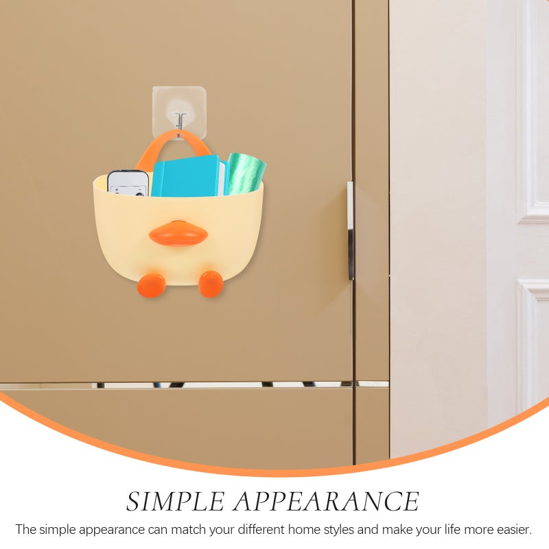 2pcs Bathroom Hanging Storage Basket Toiletries Organizer Kitchen Storage Holder - Image 4