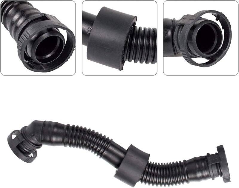 runmade Secondary Air Injection Pump Hose Pipe SAI Set Kit 2Pcs for VW Jetta Bora Golf MK4 1.8T & AUDI A3 TT S3 1.8T - Image 5
