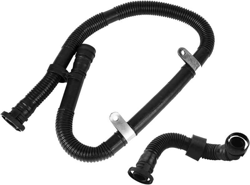 runmade Secondary Air Injection Pump Hose Pipe SAI Set Kit 2Pcs for VW Jetta Bora Golf MK4 1.8T & AUDI A3 TT S3 1.8T - Image 1