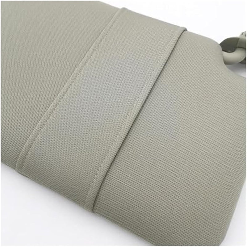 QASULER Left Side Car Sun Visor with Mirror for Nissan Tiida - Image 2