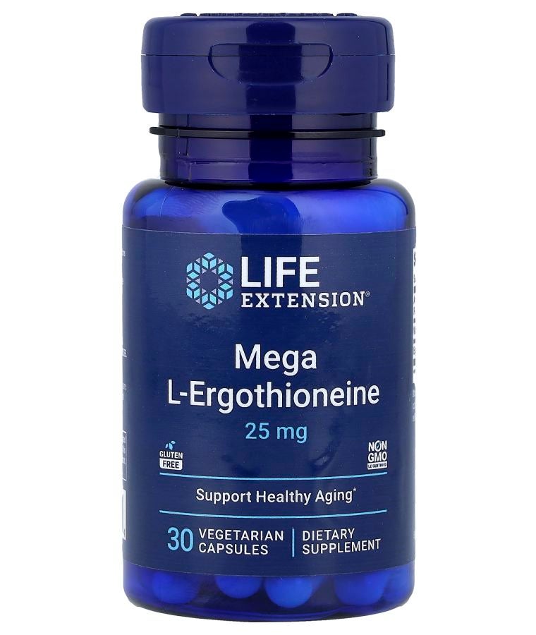 Mega L-Ergothioneine 30 Vegetarian Capsules