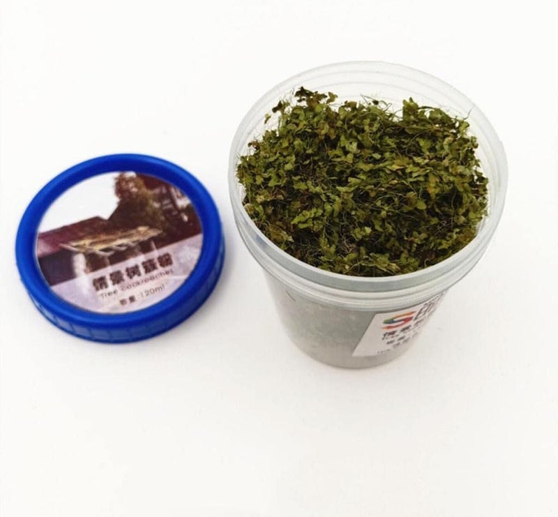 كلاراكو 23 غرام من مسحوق أوراق الشجر المتناثرة، مادة بناء نماذج مصغرة، عشب، مجسمات مصغرة - Image 3