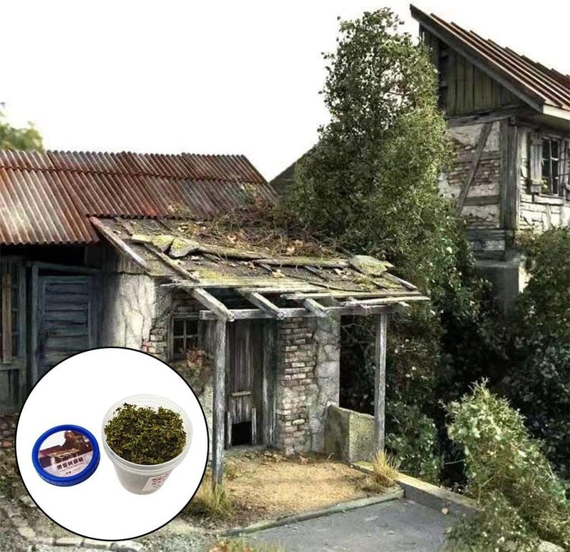 كلاراكو 23 غرام من مسحوق أوراق الشجر المتناثرة، مادة بناء نماذج مصغرة، عشب، مجسمات مصغرة - Image 2