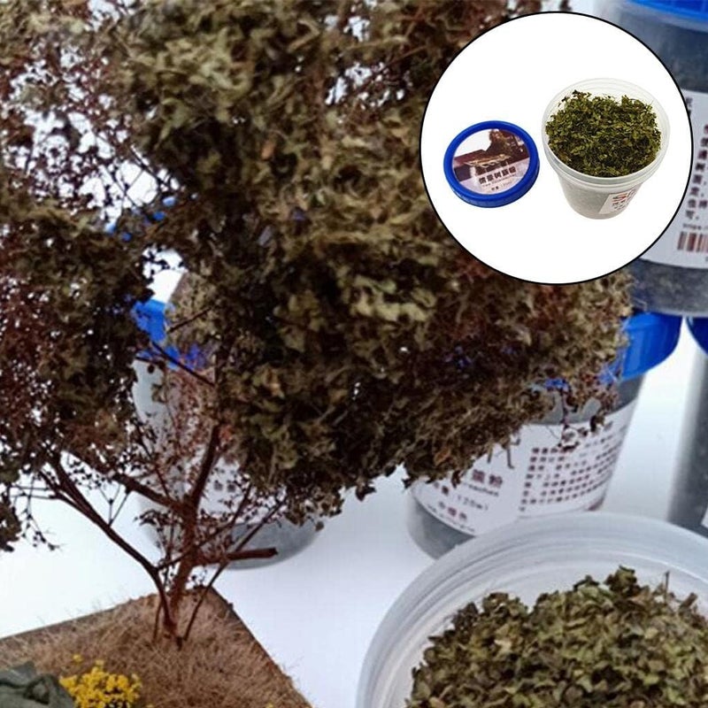 كلاراكو 23 غرام من مسحوق أوراق الشجر المتناثرة، مادة بناء نماذج مصغرة، عشب، مجسمات مصغرة - Image 4