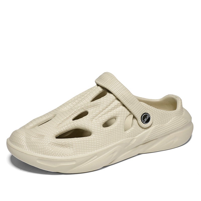 Sukada Beach Shoes Men's Casual Breathable Toe Outdoor Cave Shoes Non-slip Exterior Shoes Summer Sandals - Image 1