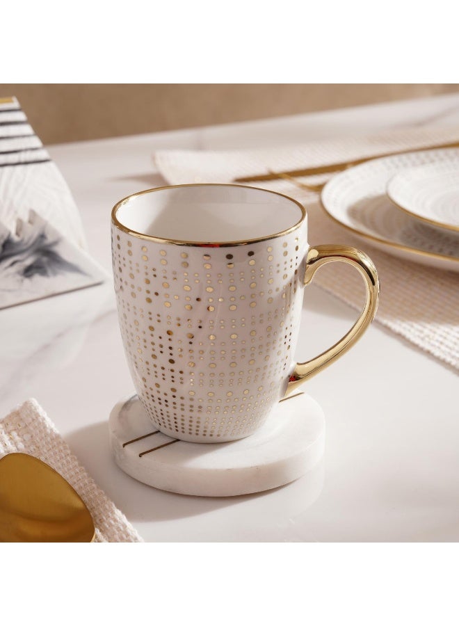 Pan Home Dotnella 16-Piece Porcelain Dinner Set - White - Image 5