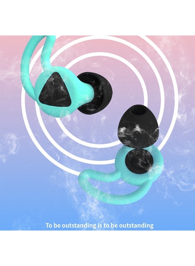 JS Waterproof Swimming Ear Plugs, Reusable Silicone Swim Ear Plugs Noise Cancelling Sleeping Earplugs for Swimming, Surfing, Pool, Showering and Water Sports - Image 5