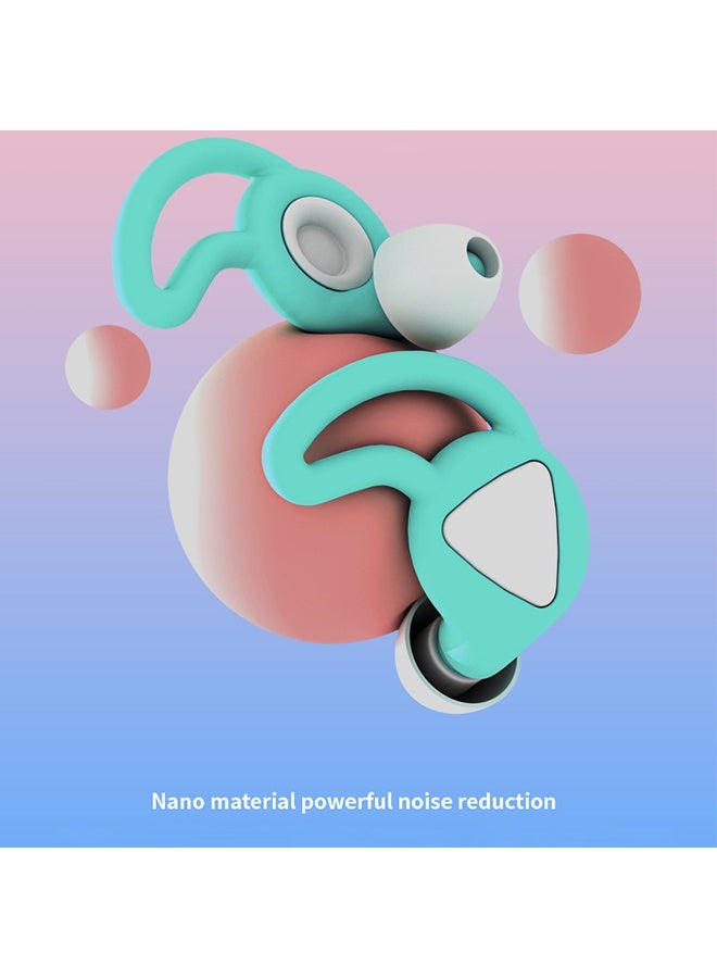 JS Waterproof Swimming Ear Plugs, Reusable Silicone Swim Ear Plugs Noise Cancelling Sleeping Earplugs for Swimming, Surfing, Pool, Showering and Water Sports - Image 4