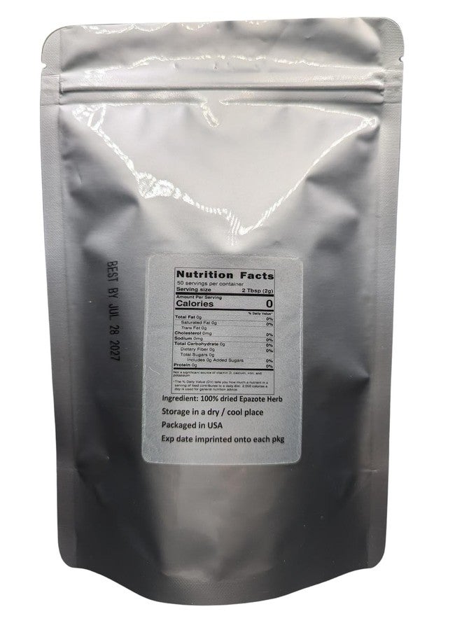 Nature Tea Epazote Herb - Dried Chenopodium ambrosioides C/S 100% from Nature (1 oz) - Image 3