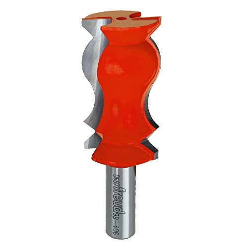 Freud 99406 114 dia Crown Molding Bit with 12 shank 2564 large radius