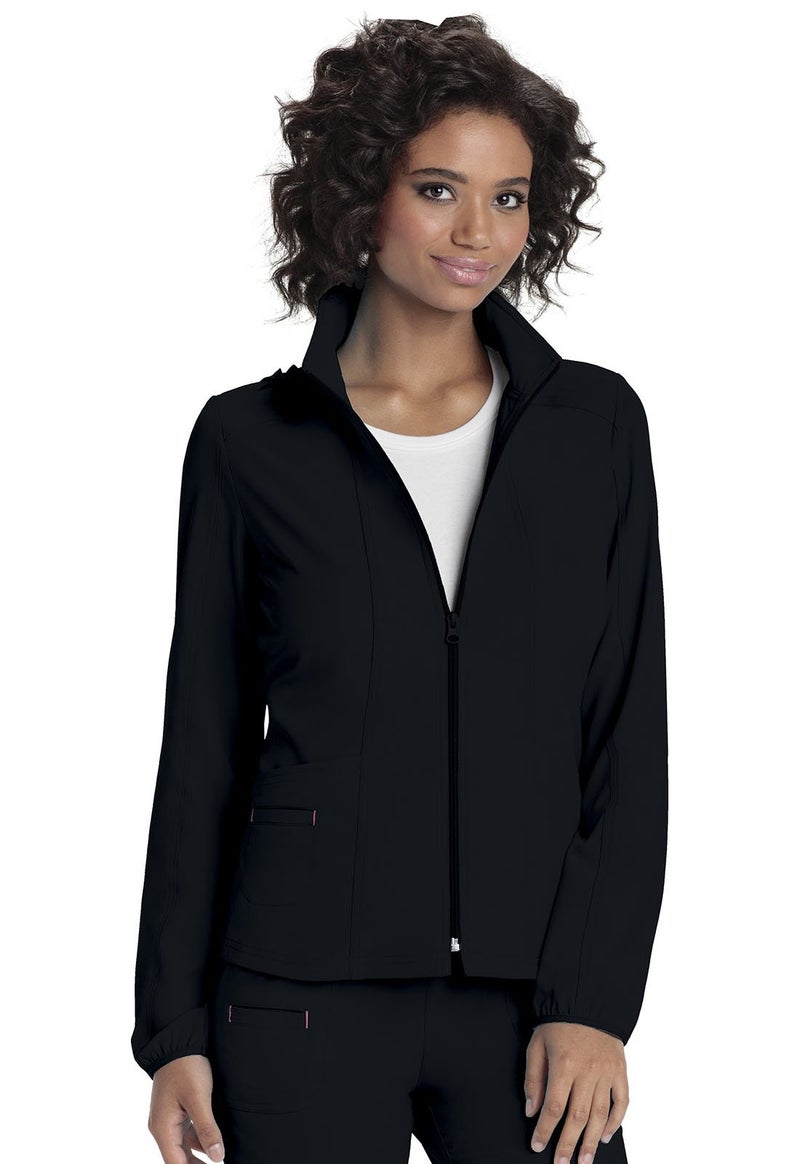 HeartSoul Women's Break On Through in Da Hood Warm-Up Jacket, Black, X-Large - Image 5