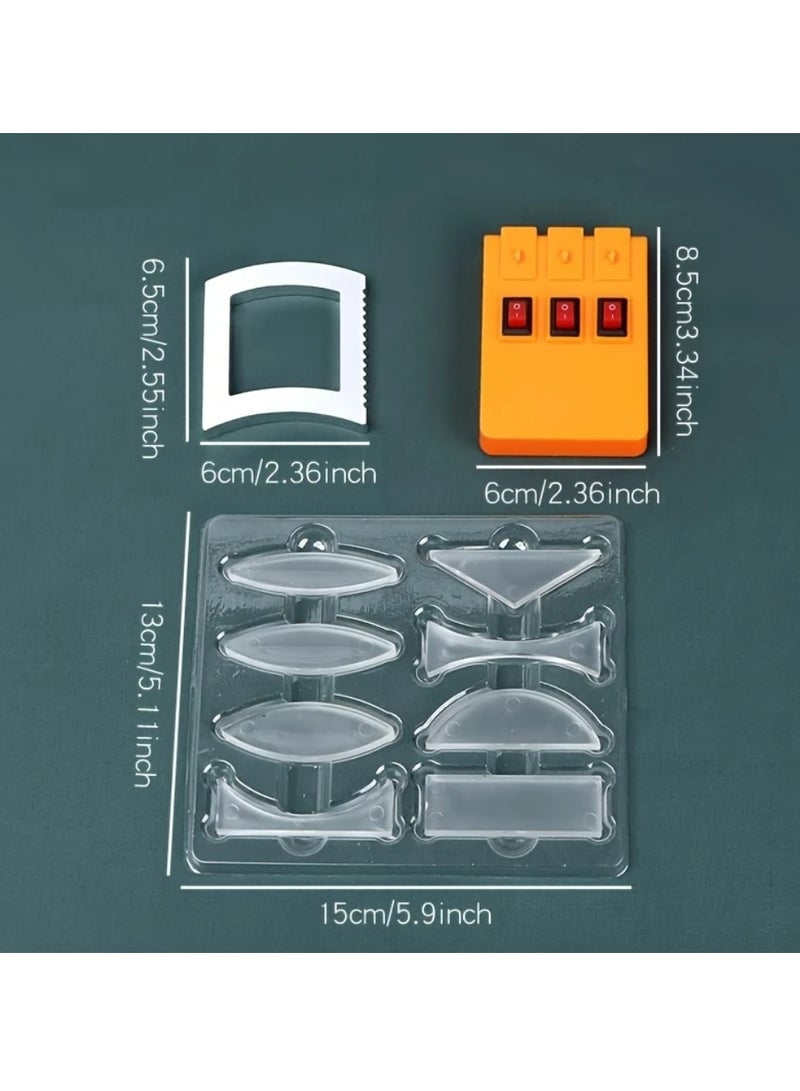 Geometric Optics Experiment Kit Optical Lens Kit Convex Concave Lens Light Refract Reflect Physics Teaching Middle School Physics Lab Supplies - Image 4