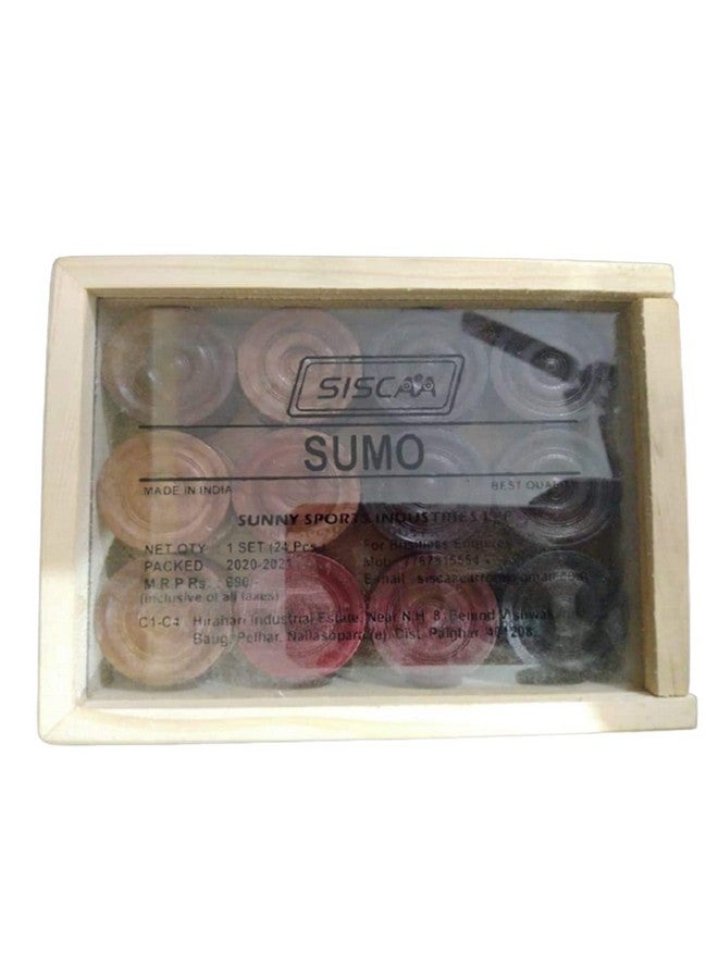 Siscaa Sumo Carrom Mens (Carrom Coins) - Image 5