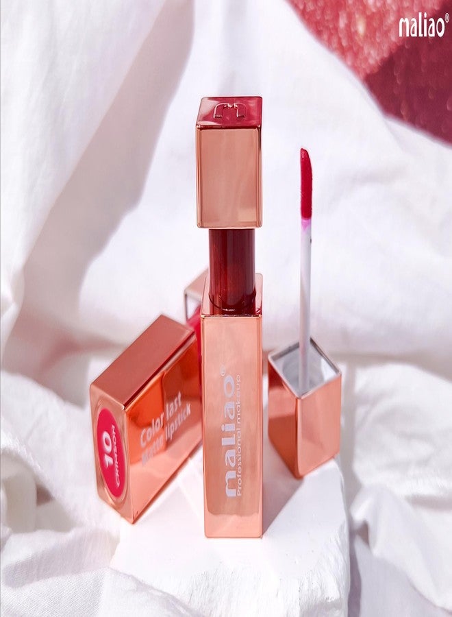Maliao Color Last Matte Lipstick - Long-Lasting, Vibrant Shades (BRUNCH NUDE) - Image 2
