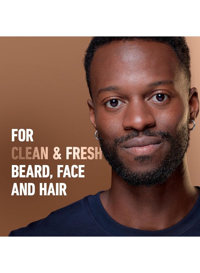 King C. Gillette Beard Wash, Mens Face Wash, 11 Oz, Infused With Argan Oil And Avocado Oil To Cleanse Hair And Skin - Image 2