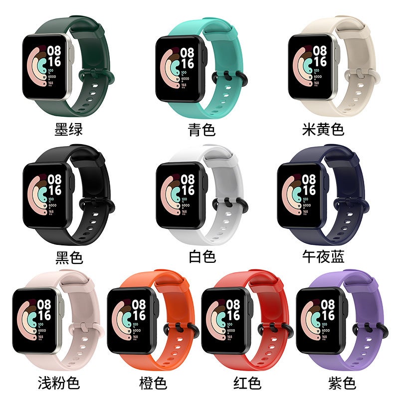For Xiaomi Mi Watch Lite Silicone Strap Redmi Watch Band Replacement Wristband - Image 2