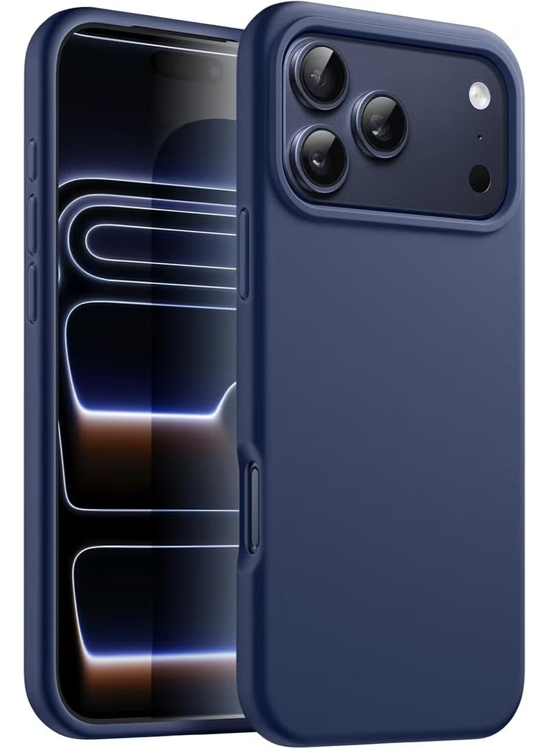 JAJEEK Premium iPhone 17 Pro Case Soft Silicone Full Body Protective Cover – Ultra Slim, Anti-Scratch, Shockproof, Lightweight, and Durable Case for iPhone 17 Pro (6.3 Inch) – Perfect Fit with Raised Edges for Screen and Camera Protection – Wireless Charging Compatible - Image 1