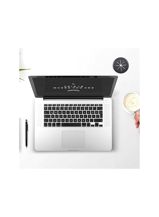 promass Desk Grommet, 6 Pcs Flexible Desk Cable Grommet Desk Cable Hole Covers with Hole Saw, Ideal Solution for Office and Home Table Cable (Black, 2Inch 50mm) - Image 4