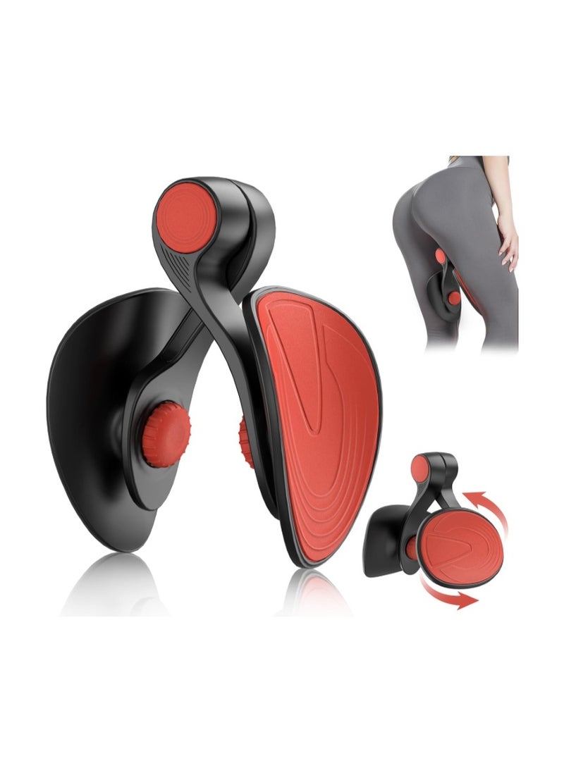 TINRIEF Thigh Master Hip Trainer Kegel Exerciser, Pelvic Floor Trainer for Postpartum Rehabilitation, Inner Thigh Trimmer, Toner Workout - Image 1