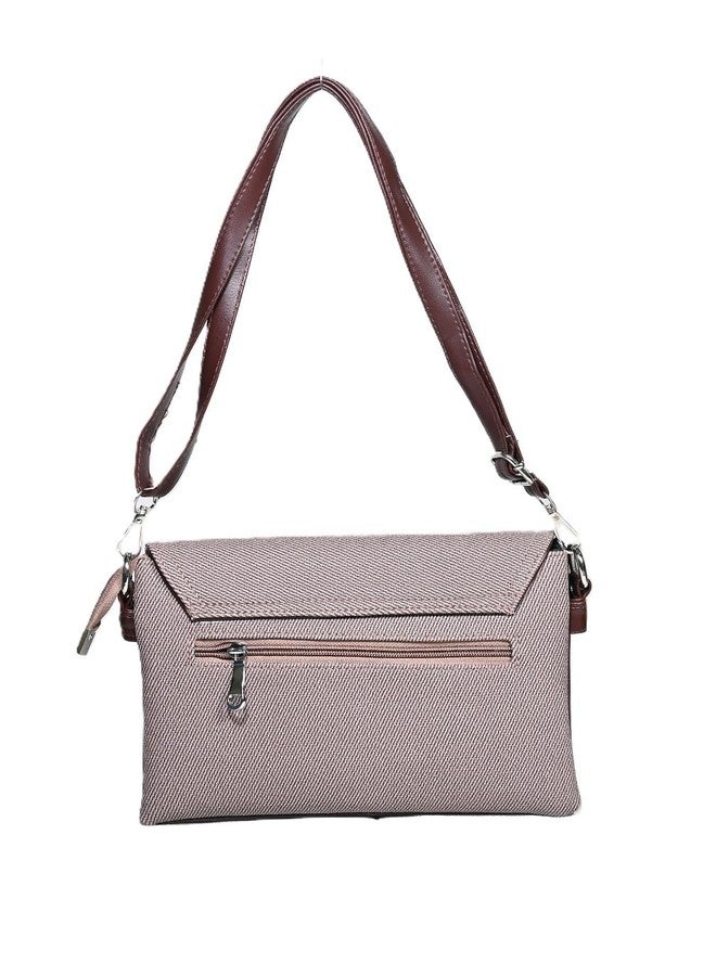 Donicy Spacious Women Sling With Detachable and Adjustable Strap, Ladies Side Bag, File Sling For Women - Image 3