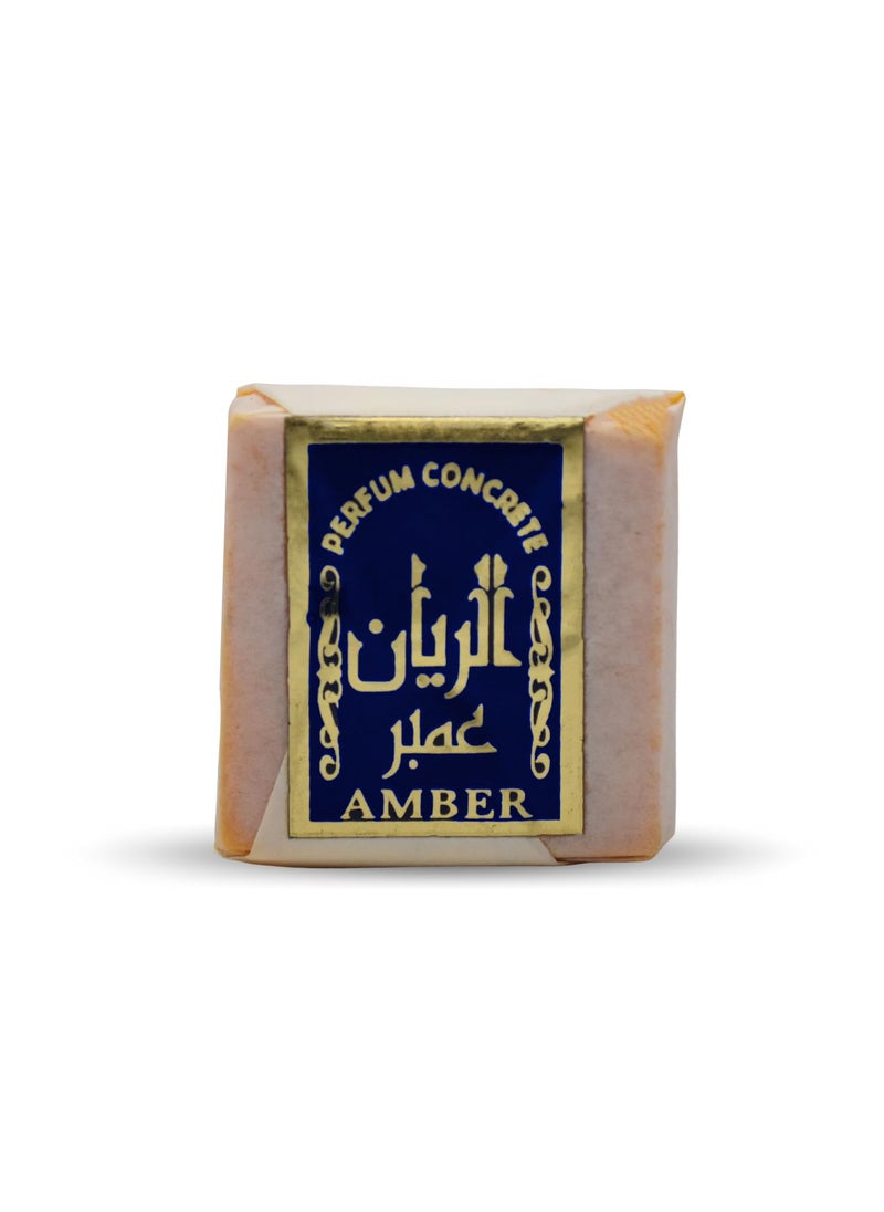 bonballoon bonballoon 1pcs Islamic Fragrance Perfume Jamid Natural Organic Musk Amber Solid Alcohol Free Arabian Arab Cube Halal 