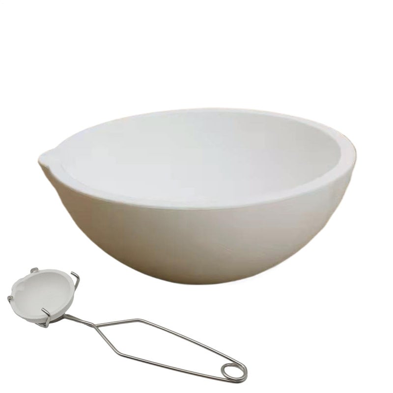 Crucible Melting Bowl Heat Resistant Non Tip Casting Dish For Jewelry Refining - Image 2