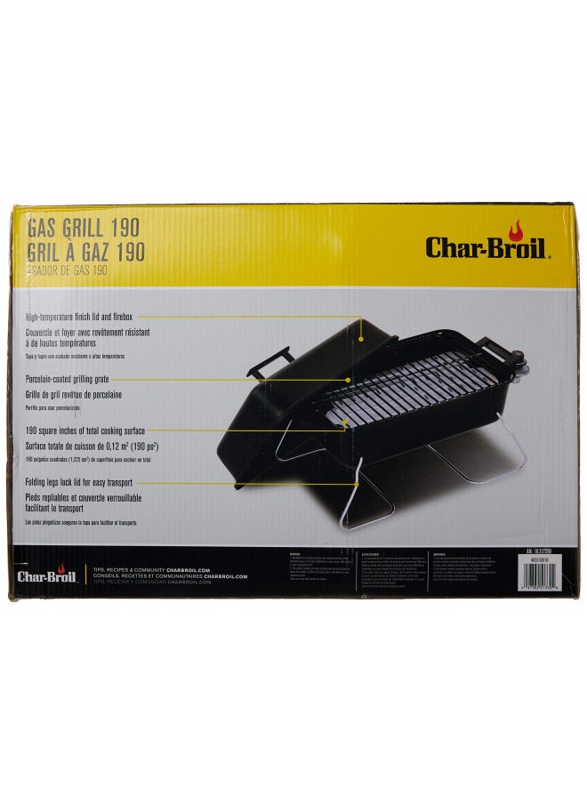 Char-Broil Portable Convective 1-Burner Stainless Steel Propane Gas Grill - 465133010