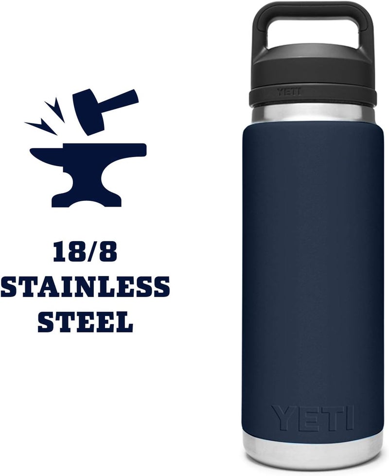 YETI Rambler 26 oz Bottle, Vacuum Insulated, Leakproof, Stainless Steel with Chug Cap - Image 5