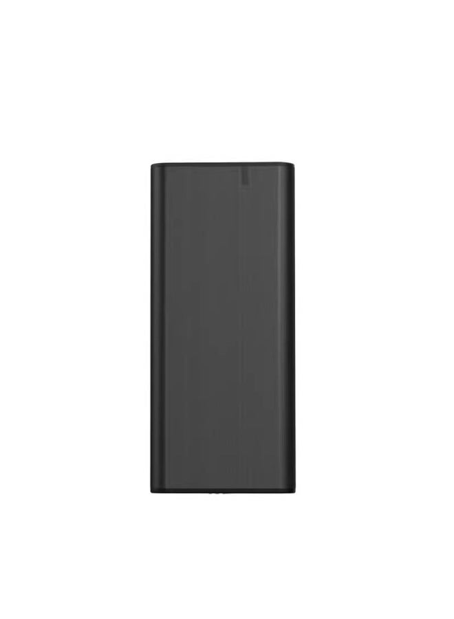 USB3.0 High-speed Interface Hard Disk Box SSD Solid State Mechanical Hard Disk 2.5 Inch SATA External Mobile Hard Disk Box-Color:Black