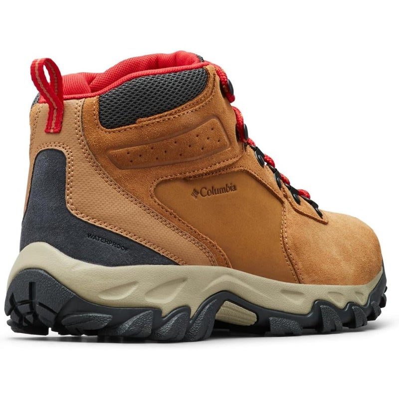 Men's hiking shoe for outdoor trails, suede upper, brown color, waterproof and durable construction - Image 3
