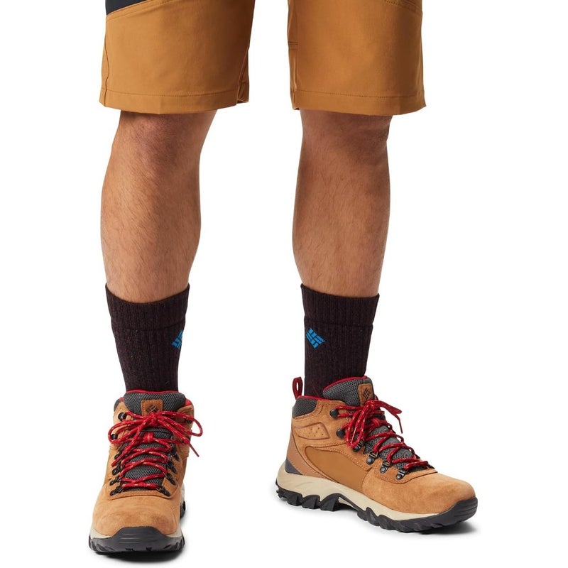Men's hiking shoe for outdoor trails, suede upper, brown color, waterproof and durable construction - Image 2