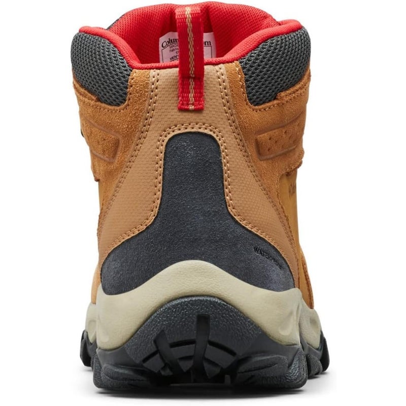 Men's hiking shoe for outdoor trails, suede upper, brown color, waterproof and durable construction - Image 4